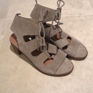 Steve Madden Alpassa Gladiator Suede Sandals